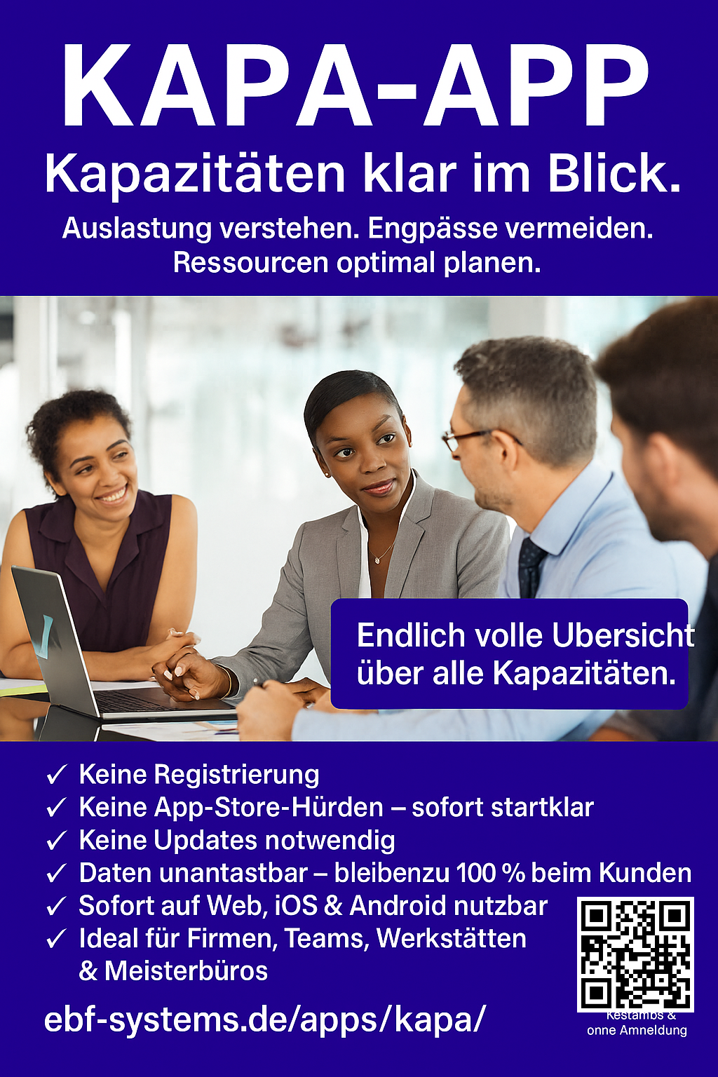 Kapazitäten-App